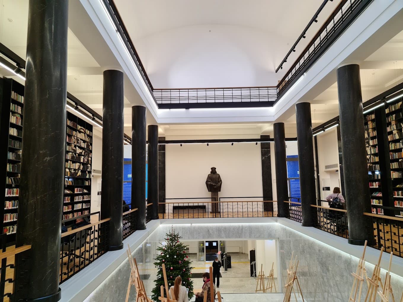 Martynas Mažvydas library - A community space in Vilnius